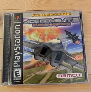 Ace Combat 3 Electrosphere - PlayStation Game Used